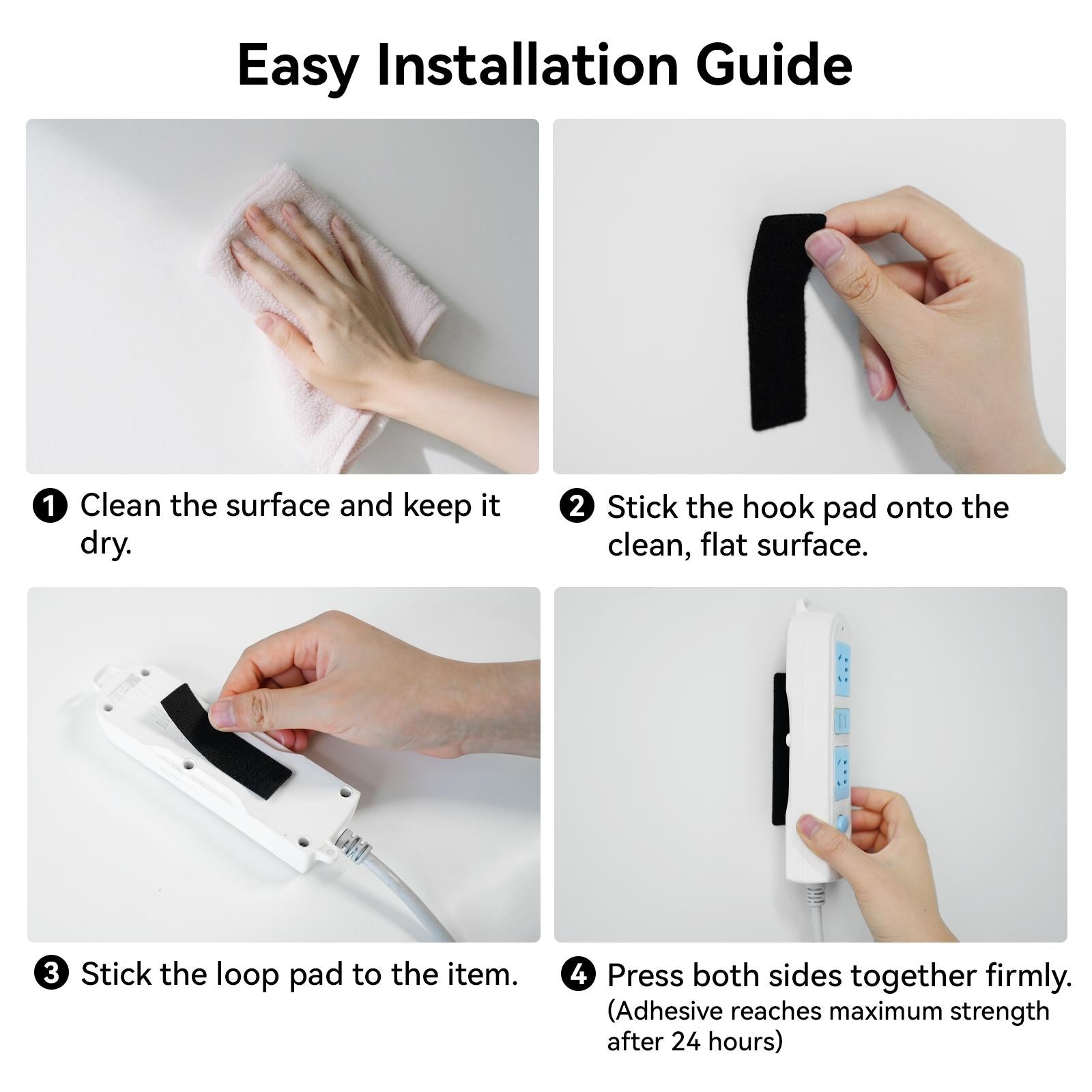 Heavy-Duty Adhesive Mounting Strips