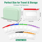 Waterproof Travel Pill Organizer Pouch Set