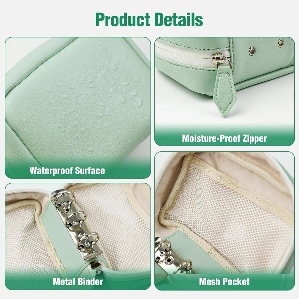 Waterproof Travel Pill Organizer Pouch Set