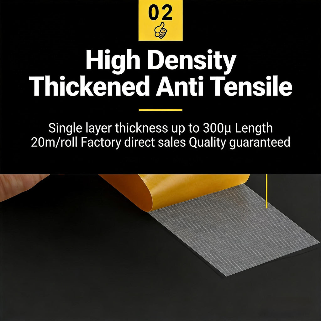 Removable Heavy-Duty Double-Sided Tape