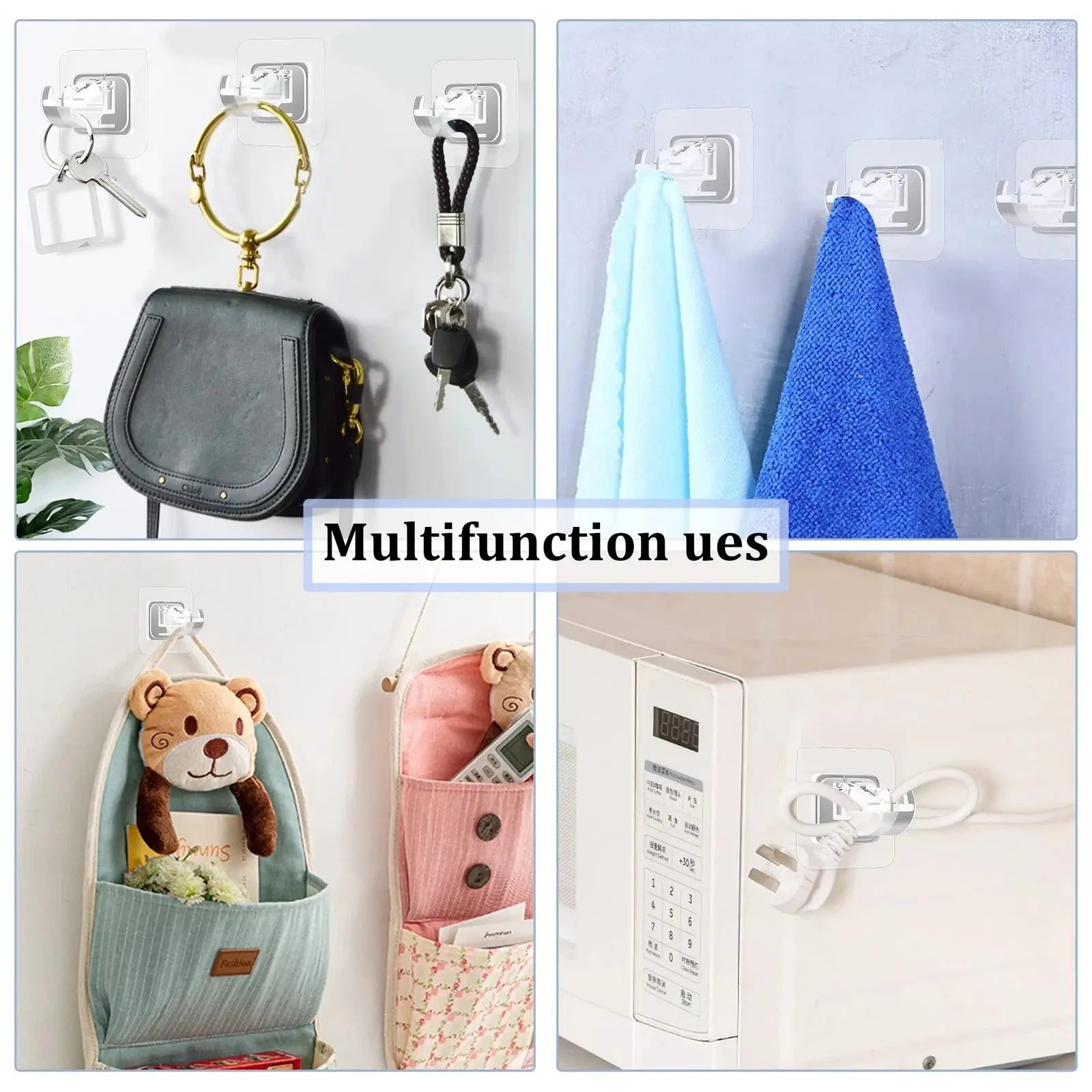 No-Drill Adjustable Curtain Rod Brackets
