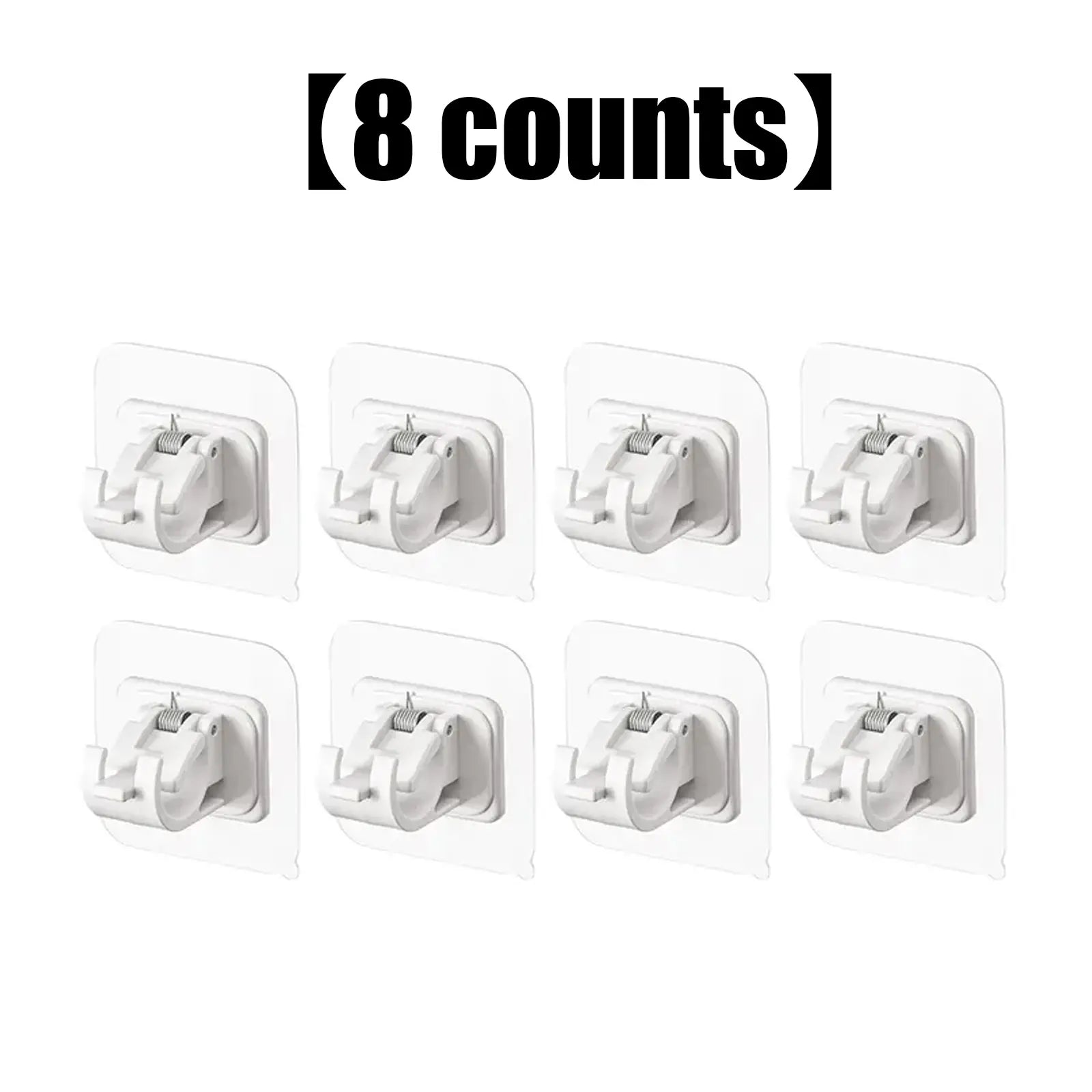 No-Drill Adjustable Curtain Rod Brackets