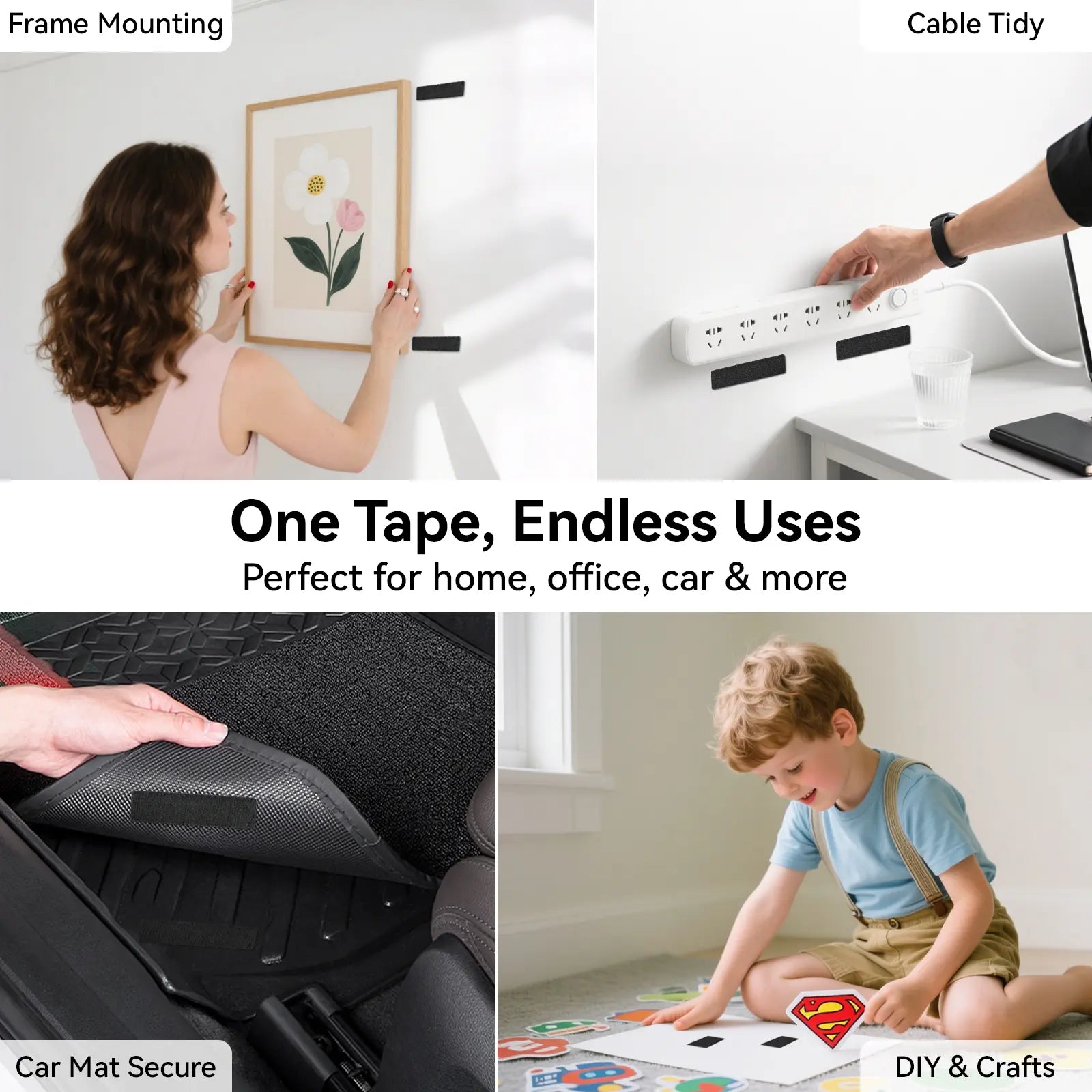 Heavy-Duty Adhesive Mounting Strips