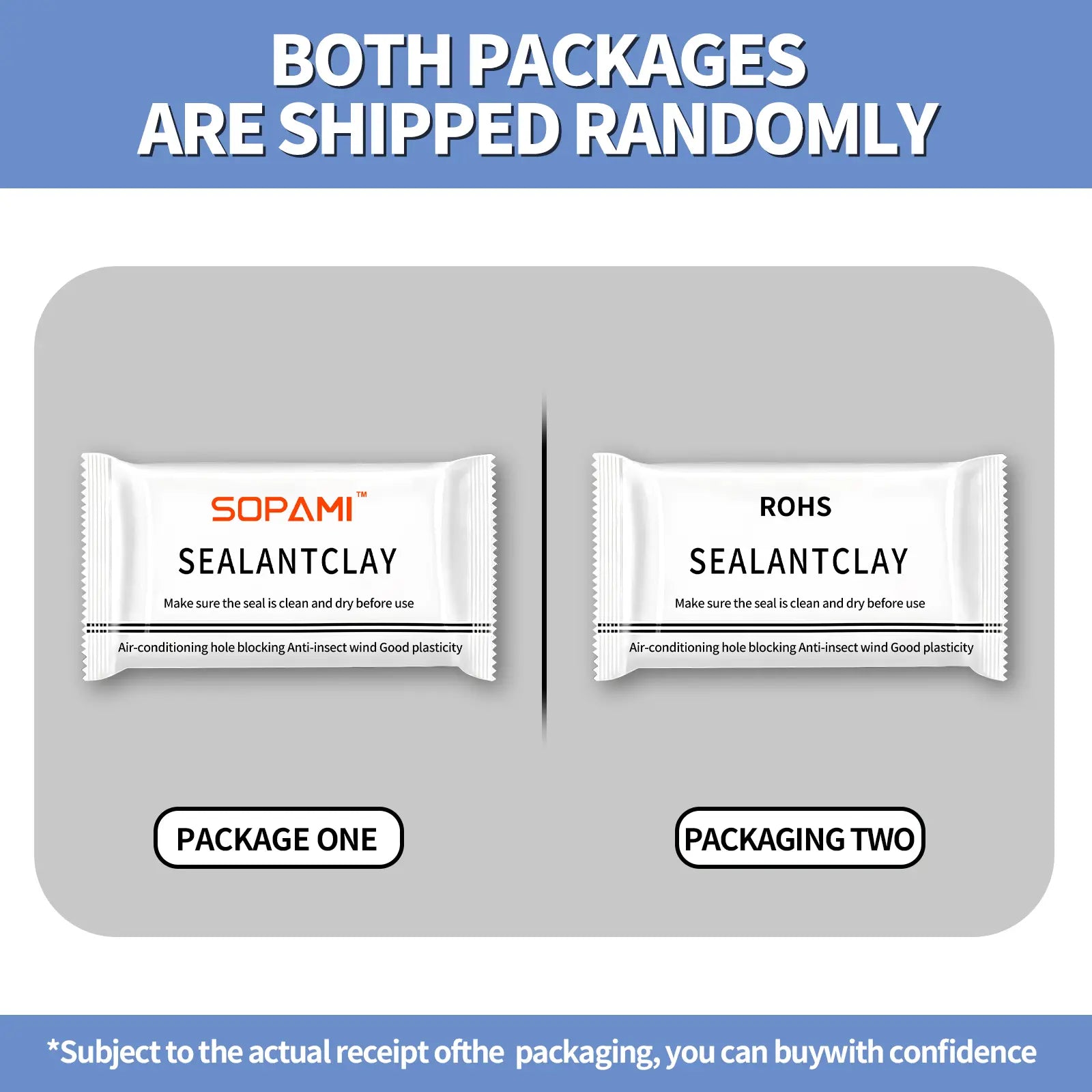 Waterproof Sealant Clay for Gaps & Cracks