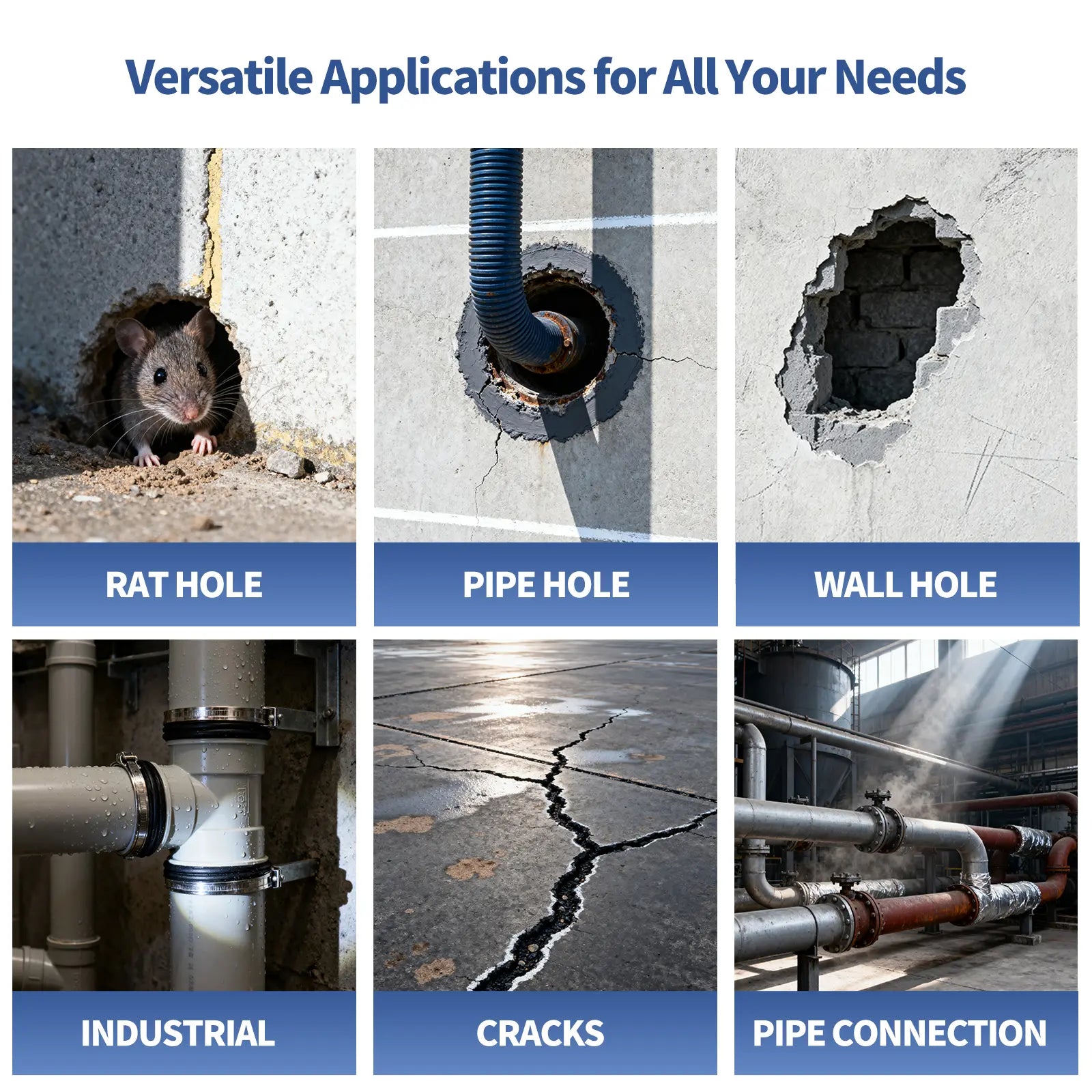 Waterproof Sealant Clay for Gaps & Cracks