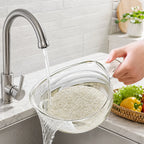 BPA-Free Rice Strainer with Easy-Grip Handle