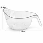 BPA-Free Rice Strainer with Easy-Grip Handle